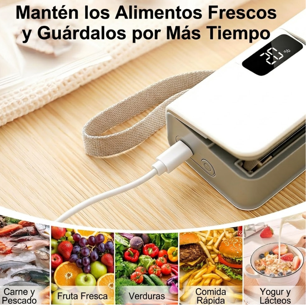 Sellador de Bolsas Magnético 2 en 1